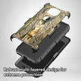 thumbnail image 3 of Cass Creations Case Compatible for Moto G Power 2021, Holster Belt Clip Case Combo with Kickstand Shockproof Phone Cover - Whitetail Deer, 3 of 5