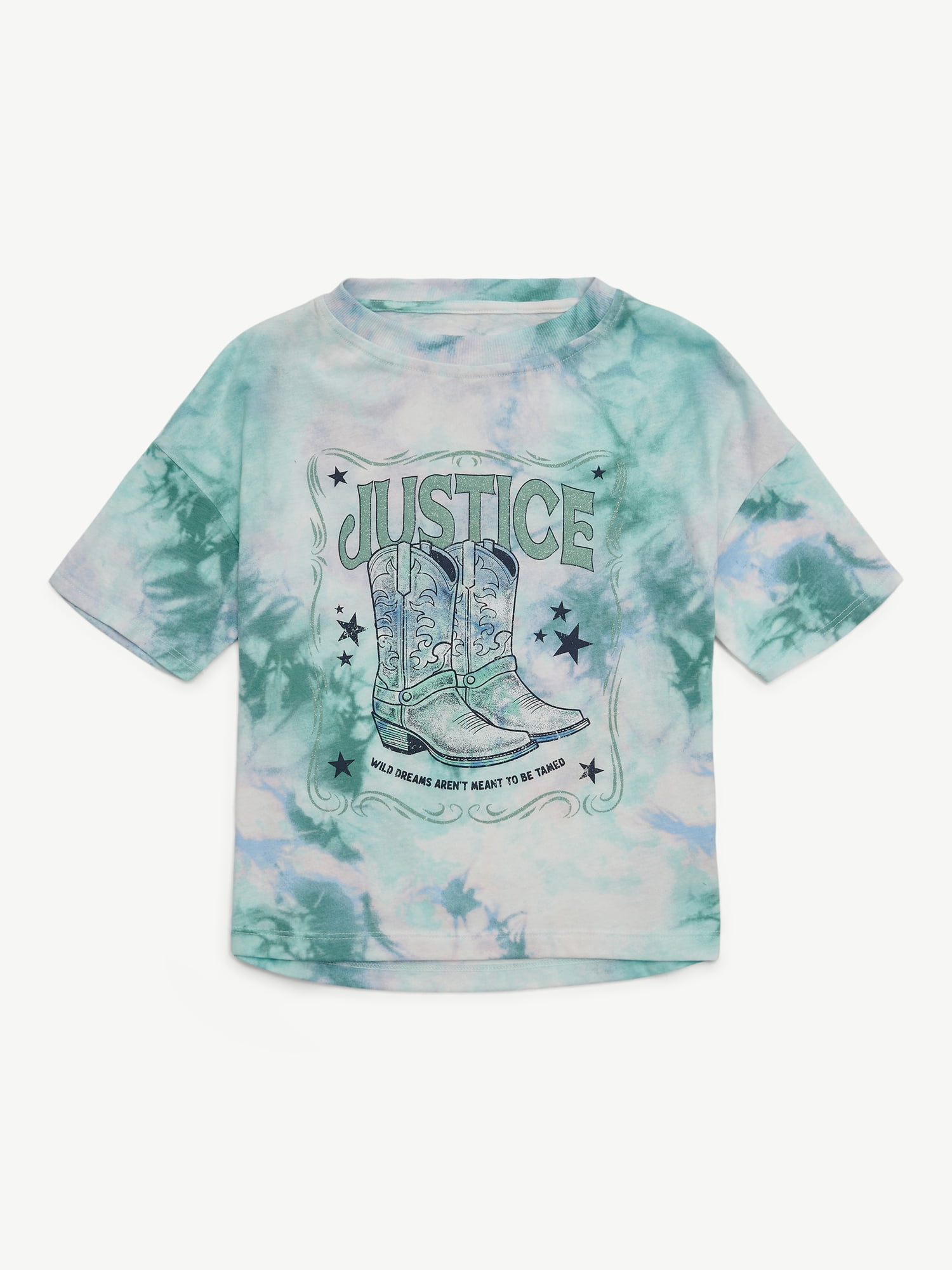 Justice Girls EDF Tee, Sizes XS - XLP