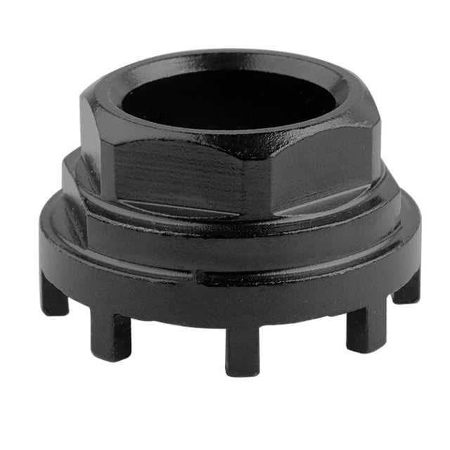 Bicycle Crank Puller And Inner Bearing Tool with 8 Teeth Locking Ring Bike Tool Eight-Jaw Sleeve