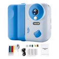 thumbnail image 1 of Jixopn HD 1080P - Mini cámara de impresión instantánea para niños, pantalla IPS de 2,4 pulgadas, cámara de vídeo digital para niños con 3 rollos de papel de impresión, cámara de impresión fotográfica, 1 of 8