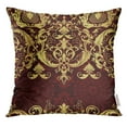 thumbnail image 1 of BSDHOME Silver Royal Luxury for Patterns Baroque Damask Floral Leaf Pillow Case 18x18 Inches Pillowcase, 1 of 1