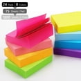 thumbnail image 3 of Tripumer 24 Pcs Mini Sticky Notes 1.5 x 2 inch Self-Stick Pads Colorful Reliable Easy to Post for Home Office Notebook, 3 of 7