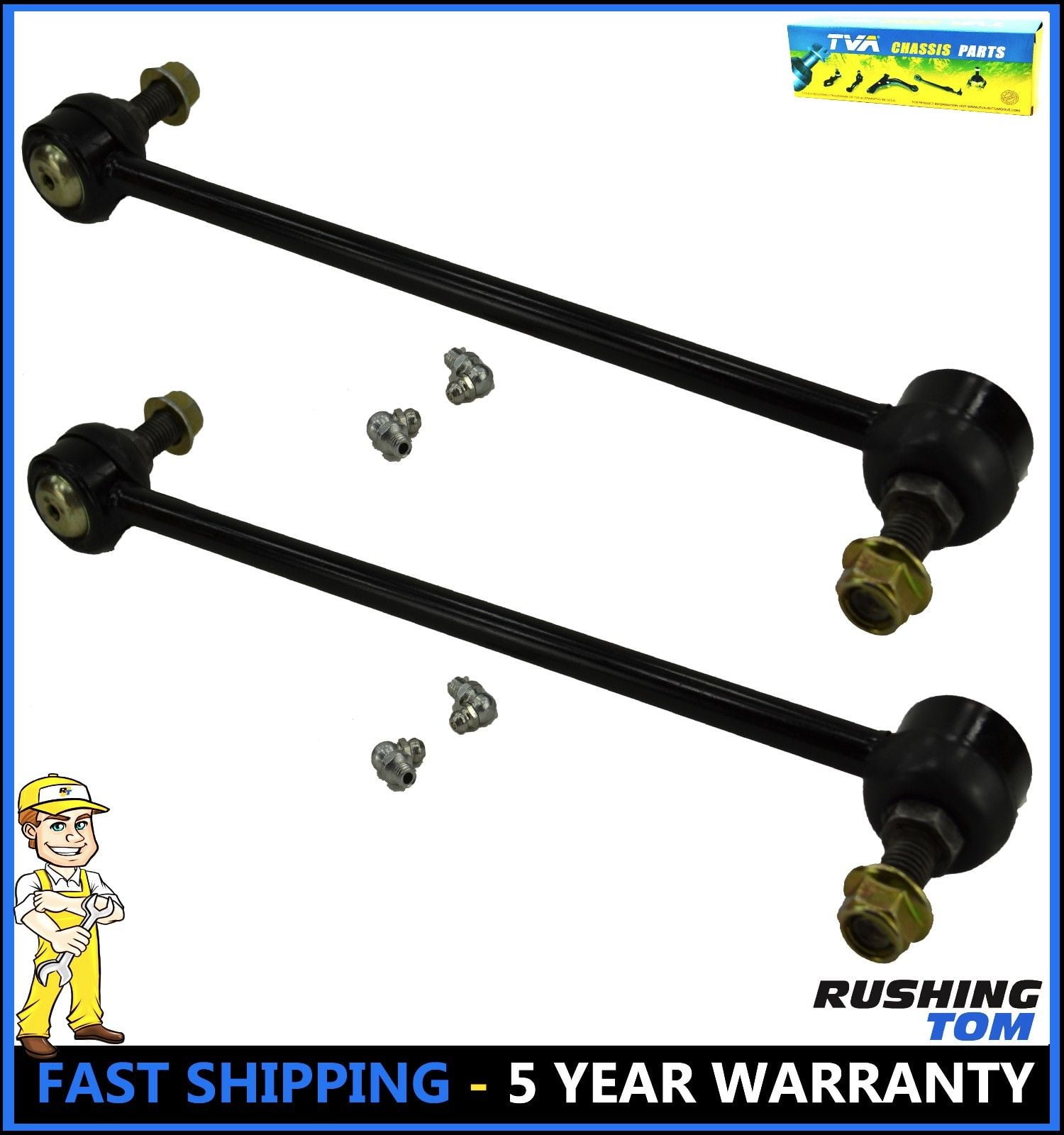 2 Front Left & Right Stabilizer Sway Bar Link for Honda Odyssey Pilot