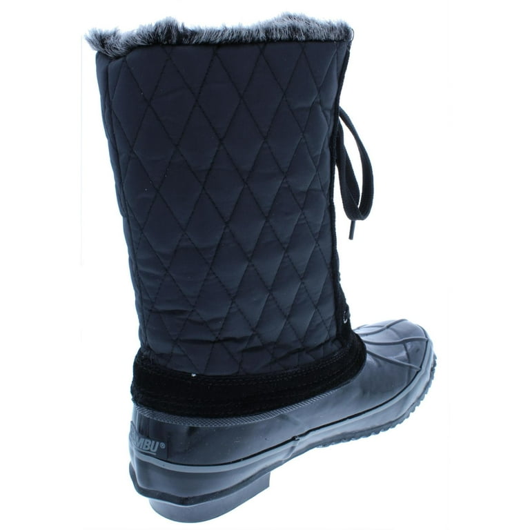 Khombu women's newton duck winter boot sale