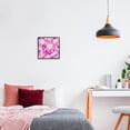 thumbnail image 2 of Stupell Industries Sparkle Pink Disco Ball Pattern Beauty & Fashion Painting Black Framed Art Print Wall Art, 2 of 7