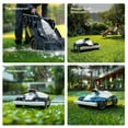 thumbnail image 5 of Mammotion LUBA Mini AWD 800H Robot Lawn Mower, Reception 0.2 Acre, Max 0.25 Acre Coverage,All-Wheel Drive 80% Slope, UltraSense AI Vision & App Control, With 4G,Adjustable Cut Height 2.2"-4.0", 5 of 10