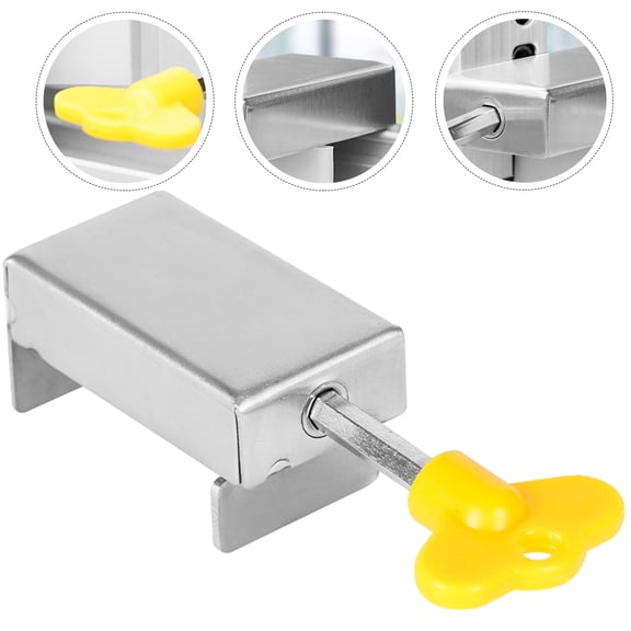 NIAIZEK Stainless Steel Window for Home - No Drilling Needed, Easy Installation, 1 Set