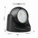 thumbnail image 3 of Utomhusvägglampa med rörelsesensor | Lámpara LED de 1000 lúmenes | Desbloqueo de sladdlös accionado por batería | Rotación de 360 grados y lutning_sai, 3 of 5