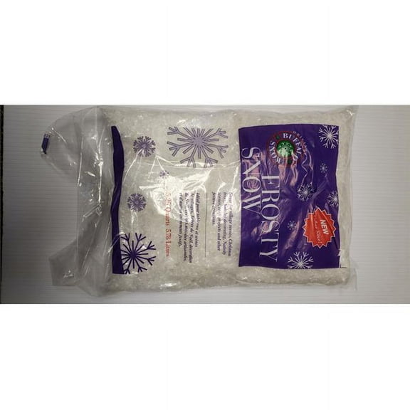 Polyethylene Frosty Snow Flakes - Case of 12