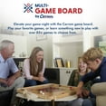 thumbnail image 6 of Carrom Large Board Game Set – Over 100 Family Board Games for Game Nights – All-in-One Classic Board Games (28” x 28”), 6 of 9