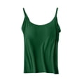 thumbnail image 4 of Tsesme Plus Size Camisole for Women, Adjustable Spaghetti Strap Tank Tops with Built-In Bra, Loose Sleeveless Cami Tops S, 4 of 9
