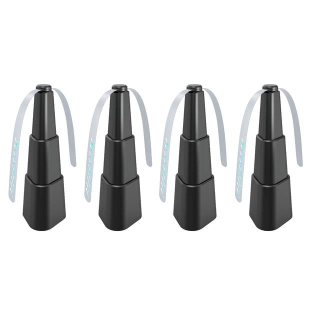 Repelente de moscas,Retractable Indoor And Outdoor Fly Repellent Fans With Holographic Blades, Four Packs Tomshoo Repelente de moscas