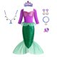thumbnail image 3 of Vestido de sirena para niñas, disfraz de princesa para Halloween, ropa de bebé, fiesta de cumpleaños de Navidad, carnaval, 3 of 5