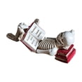 thumbnail image 1 of Halloween Skeleton Statue Gothic Reading Figurines For Indoor Decor Fireplace Bookshelf & Display Halloween Decor Sculpture For Themed, 1 of 4