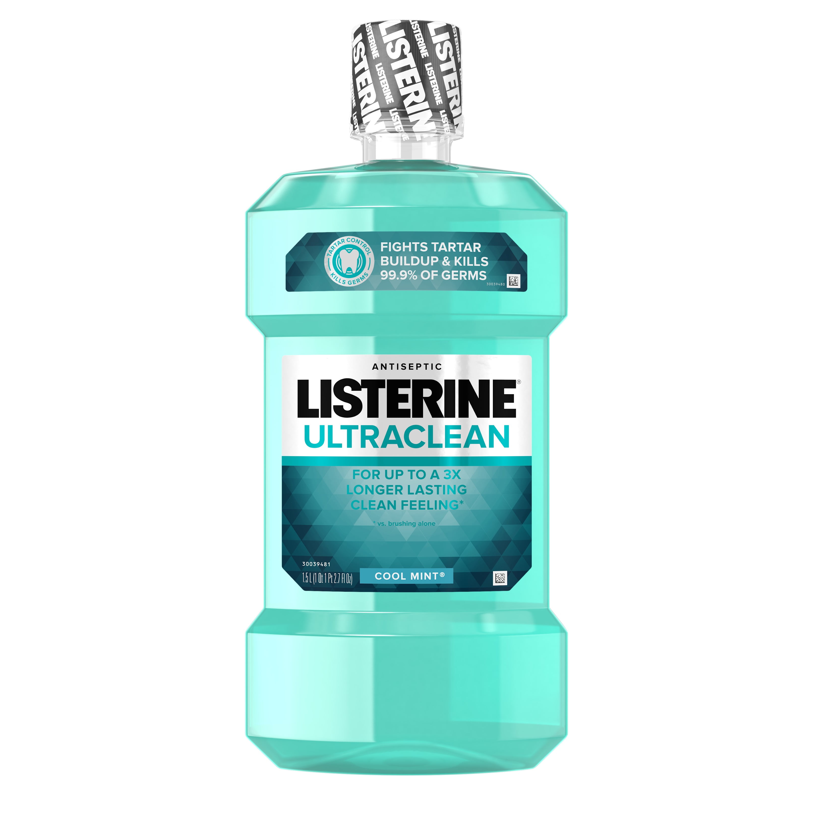 Listerine Ultraclean Oral Care Antiseptic Mouthwash Cool Mint