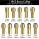 thumbnail image 3 of 16Pcs Drill Chuck Collet Set, 1/32 to 1/8inch Drill Chuck Collet Set with 11Pcs Brass Collet, 3Pcs Chuck, 2Pcs wrench, 3 of 5