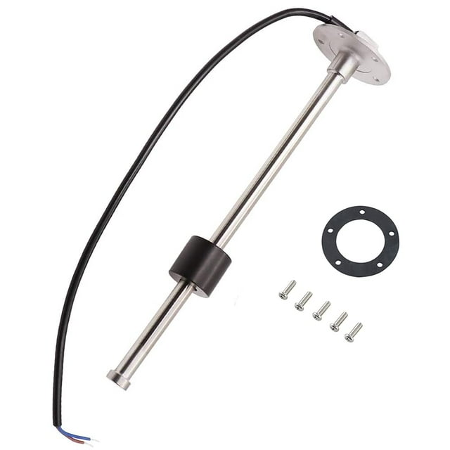 100TECH Marine Fuel Sending Unit Float Replacement 24"(610mm) for Boat Vehicle RV Fuel Sender Gas Tank Sending Unit Diesel Level Sending Unit Water Level Sensor Fuel Gauge Sending Unit 240-33 ohms
