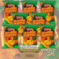 thumbnail image 2 of Herr's Jalapeno Poppers Flavored Cheese Curls 8 Bag Bulk Pack - 8 Individually Sealed Bags of Hot Cheese Curls - Friendly Challenges, Movie Night, School Snack in Cornershop Confections Box, 2 of 3