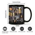 thumbnail image 3 of Mechanic Toolbox Coffee Mug, 11oz Ceramic Mechanic Mug with Realistic Tool Design, Mechanic Gift for Men Dad Husband, 3 of 7