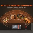 thumbnail image 2 of KFFKFF Food Heating Unit, 5-Level Snack Heater with Moisture Tray, 5 Containers, Solo-Door and Modifiable Racks, Stainless Steel Food Heating Cupboard, Perfect for Keeping Pizza, Chicken, Eatery, 2 of 9