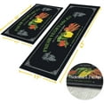 thumbnail image 3 of Hot Peppers Theme for Kitchen Floor Mats for in Front of Sink, Anti Fatigue Floor Mat for Kitchen, Padded Kitchen Mats for Standing and Kitchen Matt for Standing for Kitchen Decor 17"X30"+17"X47", 3 of 6