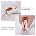thumbnail image 6 of Uxcell Stapler Puller Acrylic Body Metal Jaw Office Home Staple Removers, Marble Texture, 6 of 6