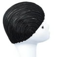 thumbnail image 4 of TUWAFE Braided Cap 1 Piece Crochet Wig Caps in Cornrow Sew Hair for Making Synthetic Wig or Weave Easier Sew In Crochet Braided Caps Medium Size Black Crochet Cornrow Cap, 4 of 7