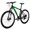 Green, variant on Mens Mountain Bike, Eurobike X9 Mountain Bike 29 inch, 19 inch Aluminum Frame, Bikes for Men 29er, Mens Bicycle 3-Spoke Silver