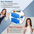 thumbnail image 3 of 20 Pcs Refill Cartridges for Stem Flying Insect Light Trap, Replacement Glue Card Compatible with Wondercide Indoor Plug-in Blue Light Trap for Fly Bug Mosquito Gnat, 3 of 6