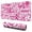 Pink Breast Cancer-1, variant on Long Mouse Pads for Desk,Pink Breast Cancer Desk Mats on Top Of Desks, Desk Mouse Pad Extra Large with 3mm Non-Slip Base and Stitched Edge for Gaming,Office,Work,Home 31.5x11.8in