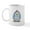 White, variant on CafePress - Blue Easter Egg Penguin Mug - 11 oz Ceramic Mug - Novelty Coffee Tea Cup