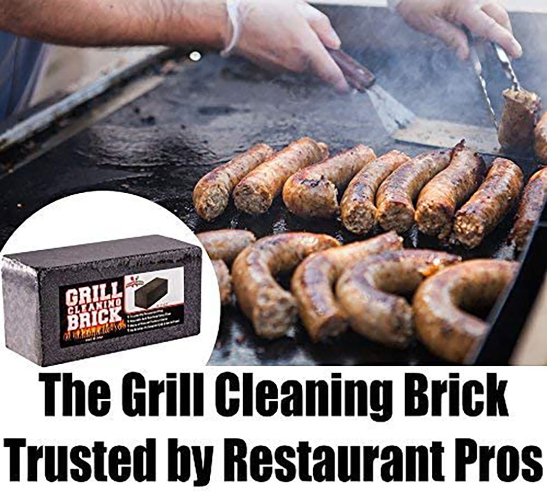 Avant Grub Heavy Duty Chemical Free Pumice Grill Cleaning Brick, 4 Pack - image 2 of 7