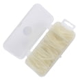 thumbnail image 1 of Toystoory Lombriz de tierra simulada, gusano blanco rojo, señuelos blandos, anzuelos de pesca, cebos falsos de silicona Pescar blanco 6cm, 1 of 6