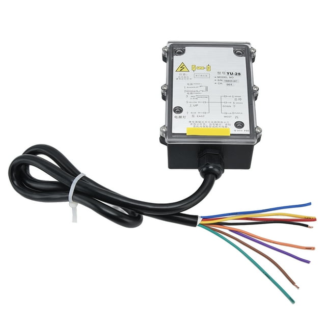 Industrial Remote Control, Crane Wireless Switch ABS Shell Electric 800MHz Frequency Point 1 Handle With Fuse For Hoist DC 24V