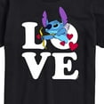 thumbnail image 3 of Lilo & Stitch - Love Cupid Stitch - Men's Short Sleeve Graphic T-Shirt, 3 of 5