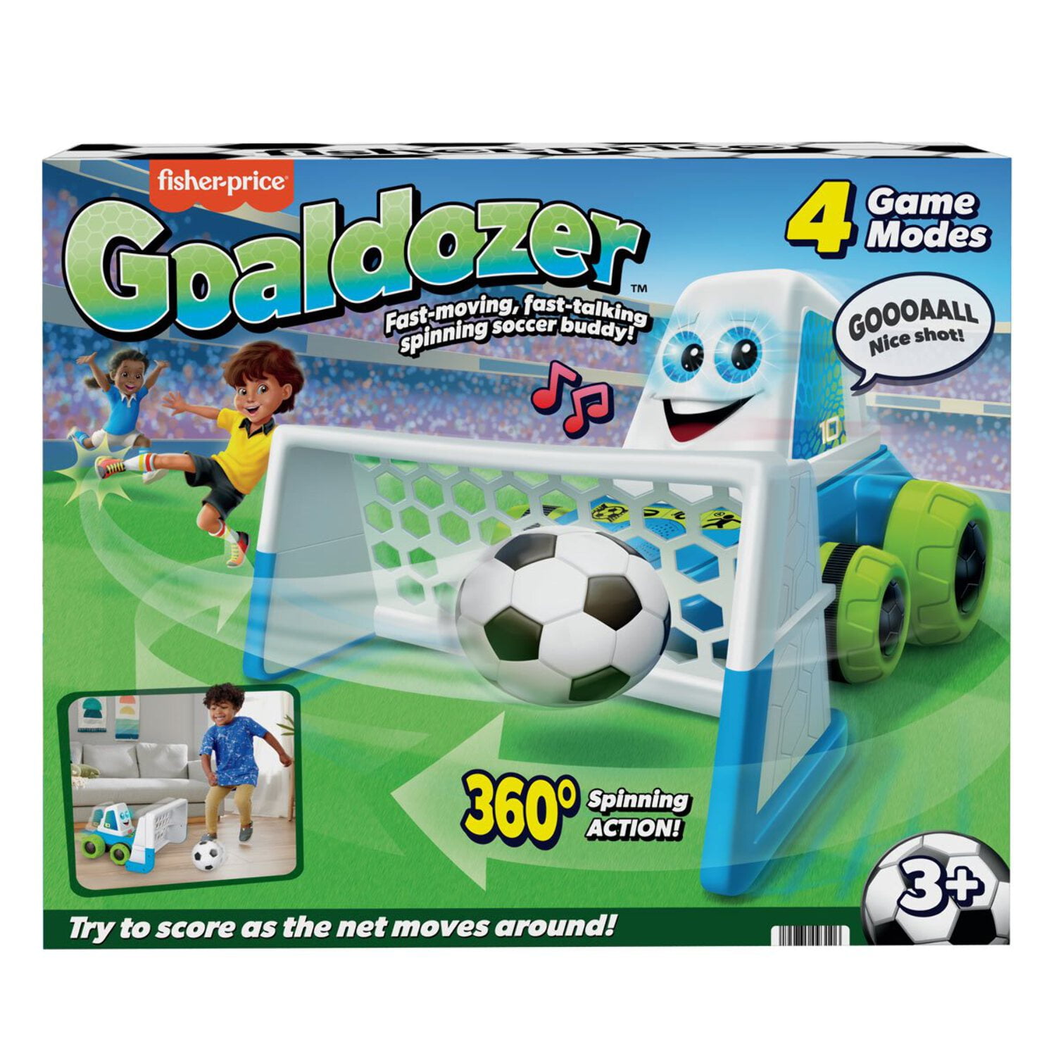 Fisher-Price Goaldozer Playset with Lights and Sound