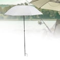 thumbnail image 1 of Sombra para paraguas para plantas exteriores – Parasol de protección solar UV para macetas, parterres, decoración del jardín – estructura de hierro resistente, diámetro de 25,6 pulgadas, morado, 1 of 6