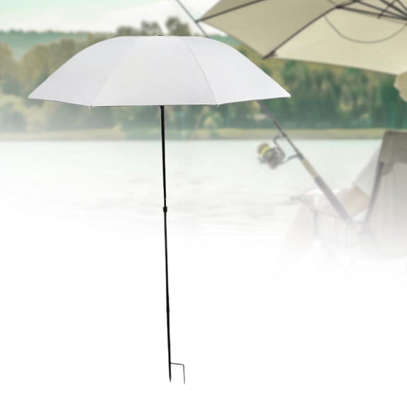 ddioayh Garden Parasol Plant Shade Sun Protection Awning With H Shape Stake For Outdoor Planter Flower Bed Easy Installation 65cm Diameter