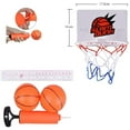 thumbnail image 2 of Mini Basketball Hoop With Balls And Pump, Mini Office Basketball Hoop With Suction Cup Sports Basketball In The Office Room For Kids, 2 of 4