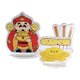 thumbnail image 1 of 3 piezas de adorno de mesa, placa acrílica, manualidades divertidas, adornos artesanales, estatua de Feng Shui, decoración del hogar para año Nuevo, 1 of 9