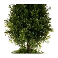 thumbnail image 2 of Regency International Foliage Greenery Spring Boxwood Ball Cone Topiary, 36", 2 of 3
