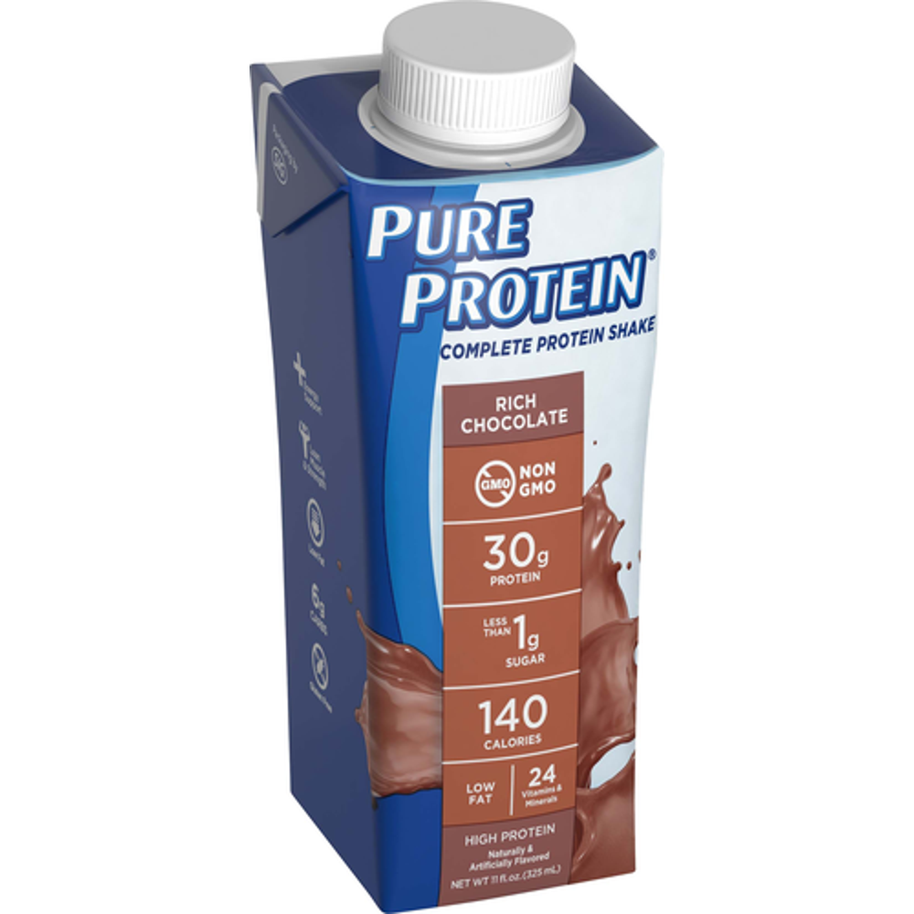 Pure Protein Complete Protein Shake Rich Chocolate 30g Protein