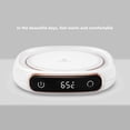 thumbnail image 6 of Electric Coffee Mug Warmer with Auto Shut Off,Temperature Settings Smart Cup Heater for Desk, Heating Coffee Milk Tea Beverage(Dark Green), 6 of 8