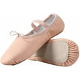 thumbnail image 2 of Genuine Leather Ballet Shoes/Ballet Slippers/Dance Shoes for Women and Girls, 2 of 7