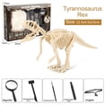 thumbnail image 1 of F Deluxe Tyrannosaurus Rex Dig Kit For Children Diy Dinosaur Fossil Excavation And Skeleton Model Assembly Toy, 1 of 3