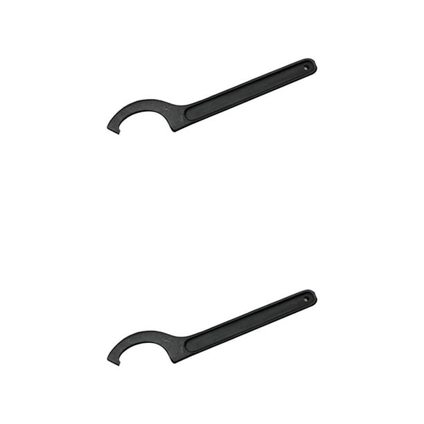 Llave de acero de alto carbono con orificio lateral, gancho de media luna, utensilio de prueba duradero 45 a 52 78 a 85