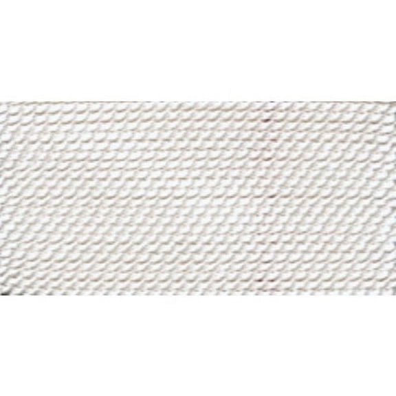 100% Silk Beading Thread, White, Size 2, 10 Pack