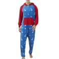 thumbnail image 2 of goowrom Pyjama à Capuche Imprimé Noël Parent-Enfant, 2 of 10