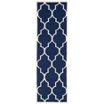 thumbnail image 4 of Safavieh Dhurries Navy/Ivory Area Rug, 4 of 7