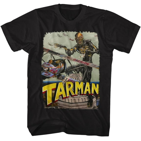 The Return Of The Living Dead Tarman Kong Poster Black T-Shirt
